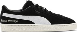 PUMA: Чёрные кроссовки  Suede