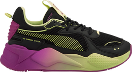 PUMA: Чёрные кроссовки RS-X