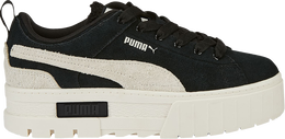 PUMA: Чёрные кроссовки  Mayze