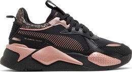 PUMA: Чёрные кроссовки  RS-X