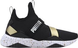 PUMA: Чёрные кроссовки 