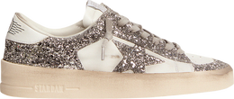 Golden Goose: Белые кроссовки  Stardan