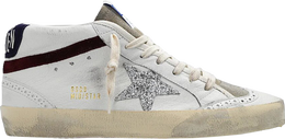 Golden Goose: Белые кроссовки  Mid Star