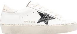 Golden Goose: Белые кроссовки  Hi Star