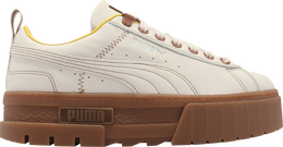 PUMA: Белые кроссовки  Mayze