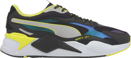 PUMA: Чёрные кроссовки  RS X3