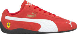 PUMA: Красные кроссовки  Speedcat