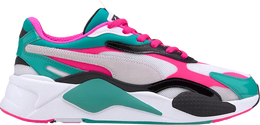 PUMA: Зелёные кроссовки  RS-X3 Plastic