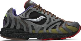 Saucony: Серые кроссовки  Grid Azura 2000