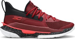 Under Armour: Красные кроссовки  Curry 7