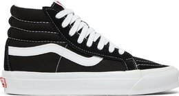 Vans: Чёрные кеды  SK8-Hi LX