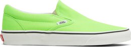 Vans: Зелёные кеды  Classic Slip On