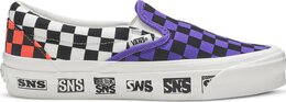 Vans: Фиолетовые кеды 