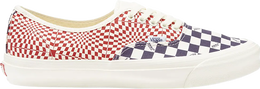 Vans: Красные кеды  Authentic LX