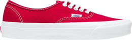 Vans: Красные кеды  Authentic LX