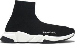 Balenciaga: Чёрные кроссовки  Speed Trainer