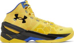 Under Armour: Жёлтые кроссовки  Curry 2