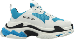 Balenciaga: Белые кроссовки  Triple S