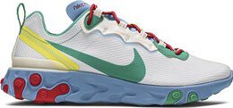 Nike: Многоцветные кроссовки React Element 55 SE