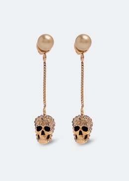 Alexander McQueen: Серьги  Skull