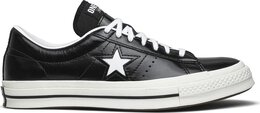 Converse: Чёрные кроссовки  One Star Ox