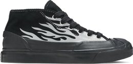 Converse: Серебристые кроссовки  Jack Purcell