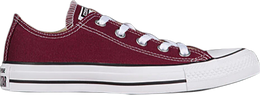 Converse: Бордовые кроссовки  Chuck Taylor All Star Ox