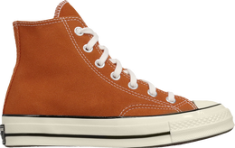 Converse: Оранжевые кроссовки  Chuck 70 Hi