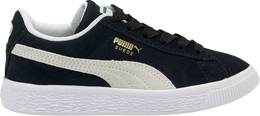 PUMA: Чёрные кроссовки  Suede Classic