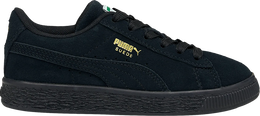 PUMA: Чёрные кроссовки  Suede Classic