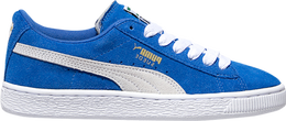 PUMA: Голубые кроссовки  Suede