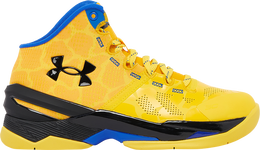 Under Armour: Жёлтые кроссовки  Curry 2