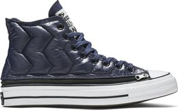 Converse: Синие кроссовки  Chuck 70 Hi