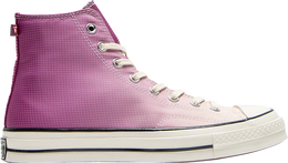 Converse: Фиолетовые кроссовки  Chuck 70