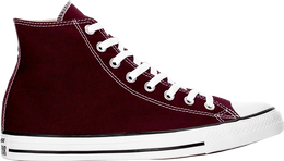 Converse: Бордовые кроссовки  Chuck Taylor All Star Hi