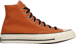 Converse: Оранжевые кроссовки  Chuck 70 Hi