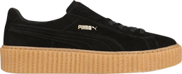 PUMA: Чёрные кроссовки  Suede