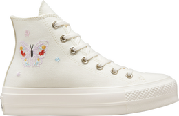 Converse: Белые кроссовки  Chuck Taylor All Star Lift