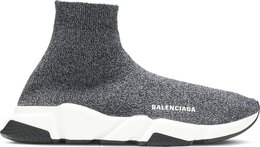 Balenciaga: Белые кроссовки  Speed Trainer