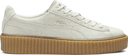 PUMA: Белые кроссовки  Suede Creepers