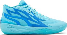 PUMA: Синие кроссовки 