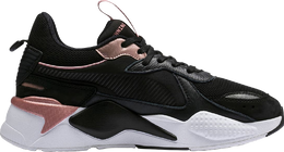 PUMA: Чёрные кроссовки  RS-X