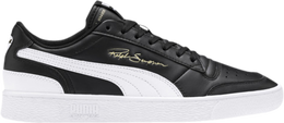 PUMA: Чёрные кроссовки  Ralph Sampson