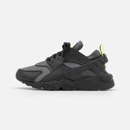 Nike: Серые кроссовки Air Huarache