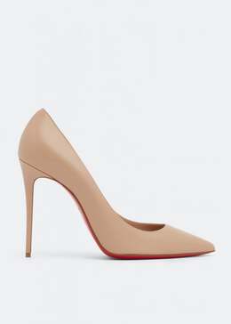 Christian Louboutin: Бежевые туфли  Kate 100