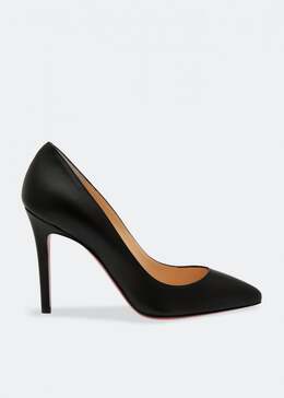 Christian Louboutin: Чёрные туфли  Pigalle 100