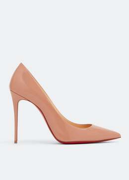 Christian Louboutin: Бежевые туфли  Kate 100