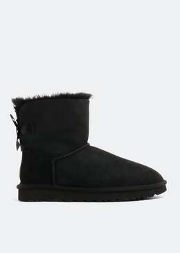 UGG: Чёрные угги  Bailey Bow II