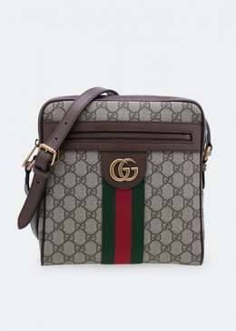 Gucci: Сумка  Ophidia GG с принтом