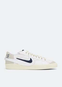 Nike: Белые кроссовки Blazer Low 77